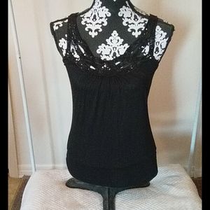 Black Sequin Top